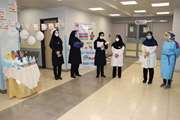 برگزاری مراسم روز جهانی بهداشت دست در بیمارستان رازی